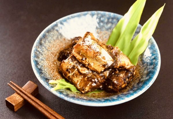 画像1: ピリ辛さんま甘露煮 (1)